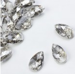 Zdjęcie - Swarovski pear-shaped silver patina 16mm